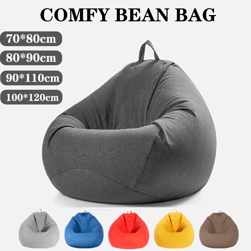 โซฟาเม็ดโฟม ทรงหยดน้ำ บีนแบก บีนแบค บีนแบ็ค bean bag บีนแบ็ก ถุงถั่ว เบาะ